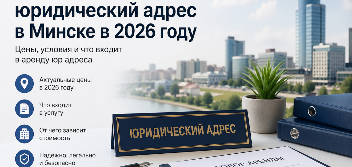 аренда юр адреса в минске